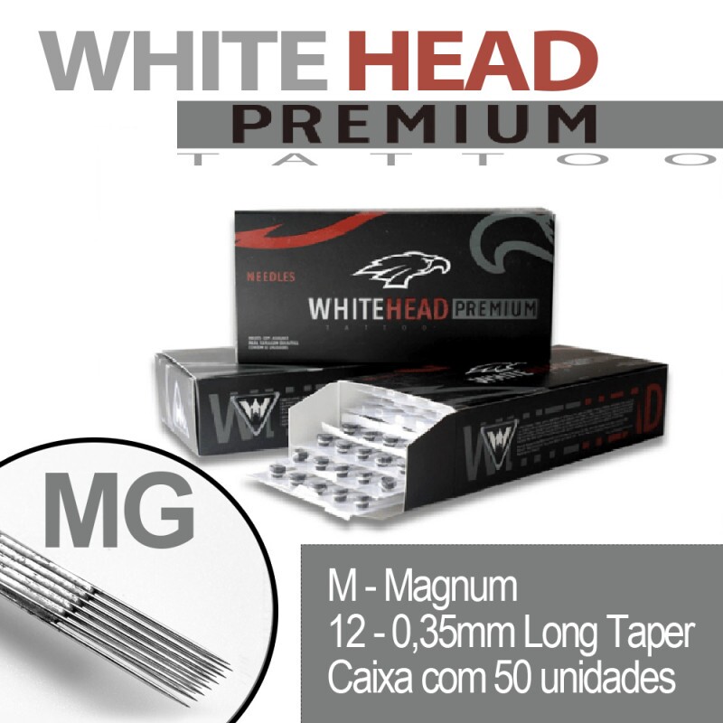 Agulha White Head Premium - ref 15M-12