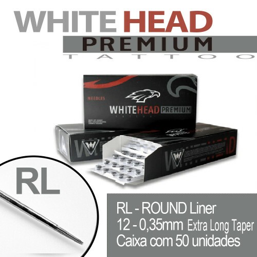 Agulha White Head Premium - ref 8RL-12