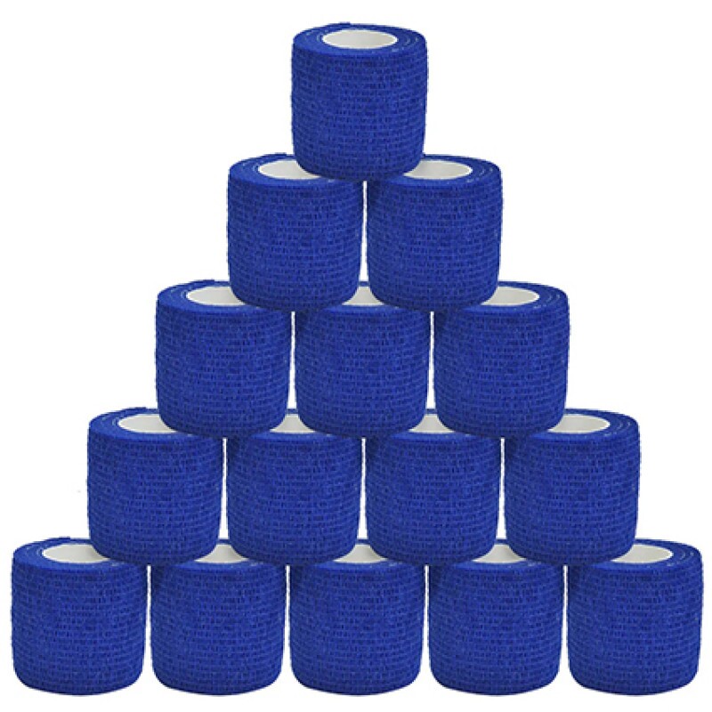 bandagem adesiva Ref: AZUL ( Pack 12 UNIDADES )
