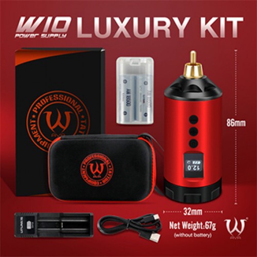 POWER SUPPLY AVA W10 LUXURY KIT - RED