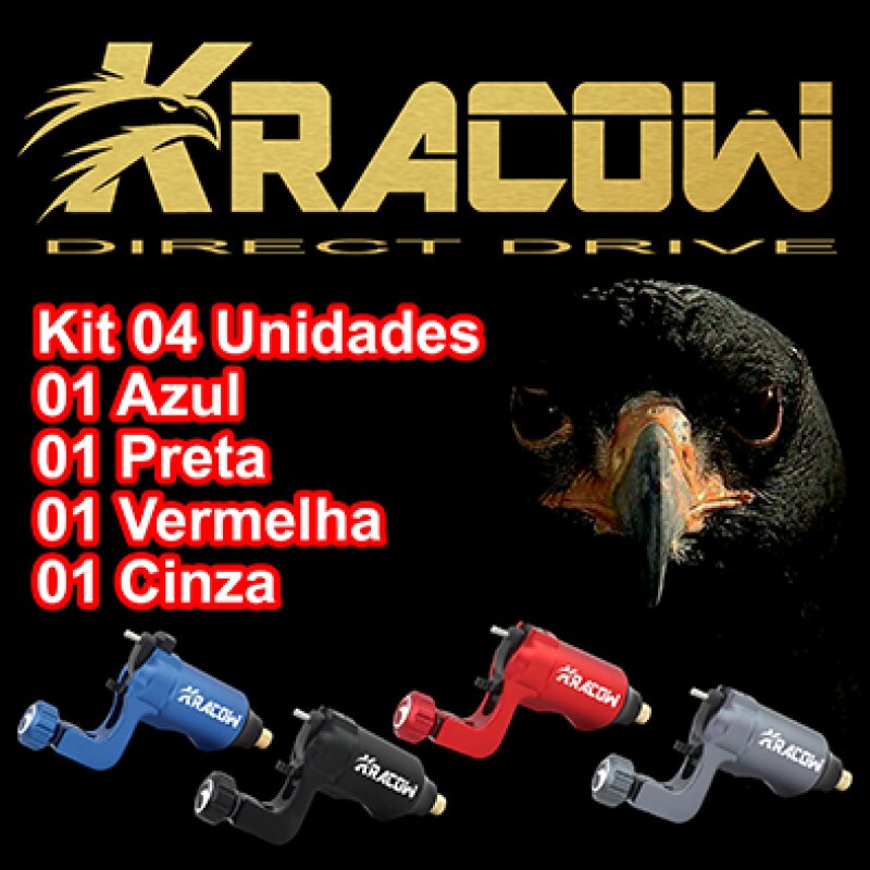 PACK Aparelho Manual de Gravacao White Head KRACOW 4 CORES