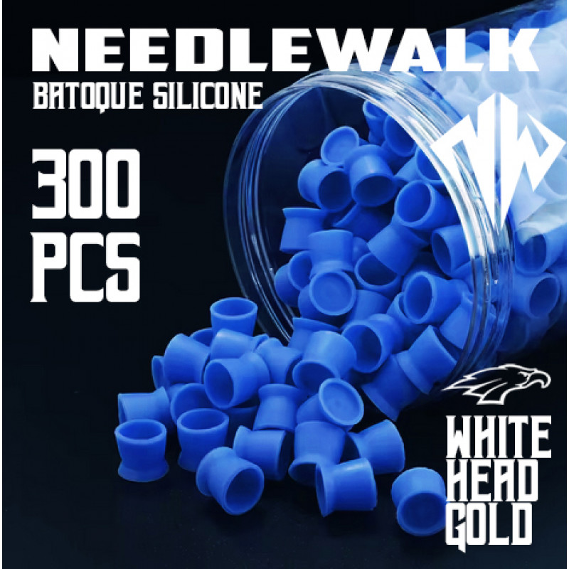 BATOQUE SILICONE  AZUL, 11X10mm 300 UNI