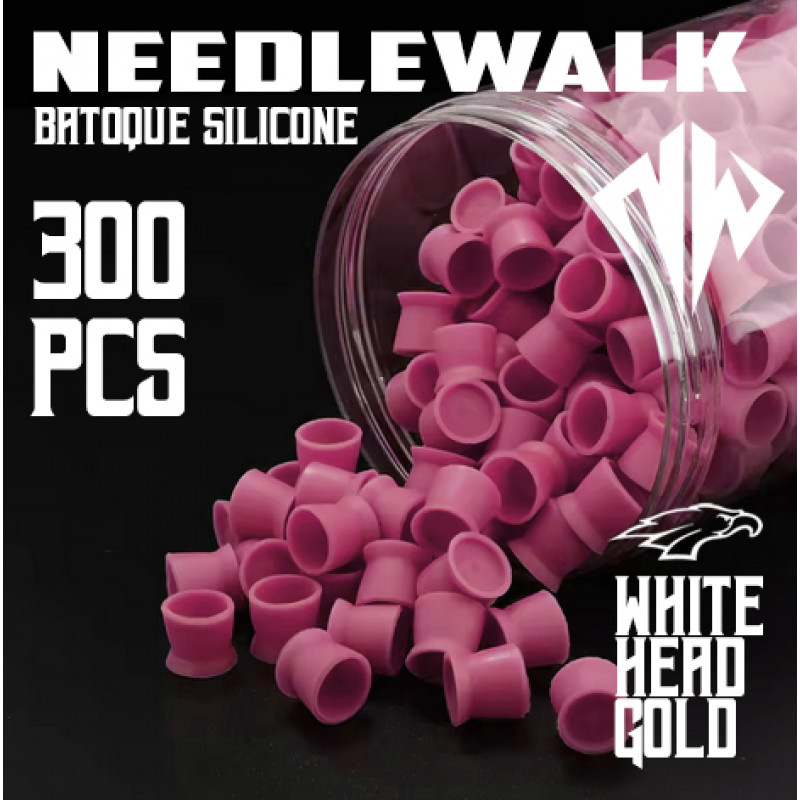 BATOQUE SILICONE PINK, 11X10mm 300 UNI