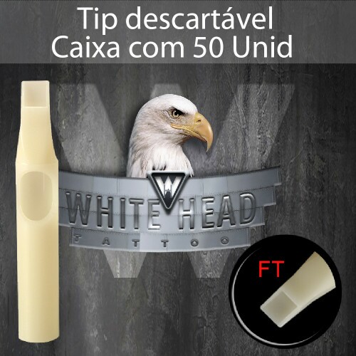 Tip descartavel White Head ref: 11FT.