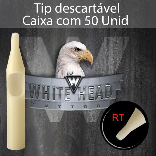 Tip descartavel White Head ref: 7RT.